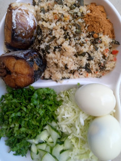 Dambun shinkafa ainihin hoton girkin