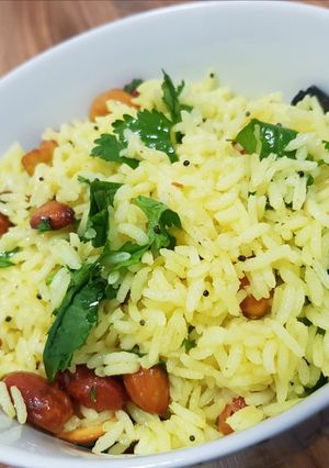A picture of Lemon Rice.