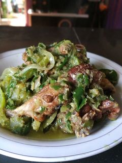Foto resep Ayam cabe hijau