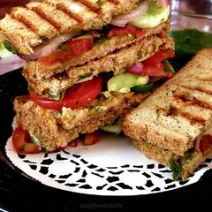 A picture of Grilled Bombay Sandwich 🥪.