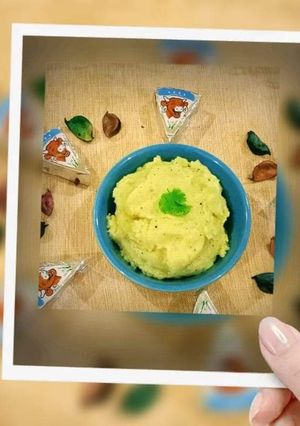 A picture of Mashed potatoes.