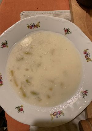 Zöldbableves recept fotója