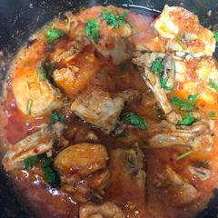 A picture of Chicken karhai.