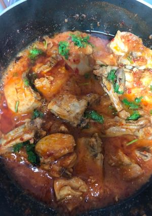 A picture of Chicken karhai.