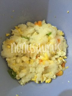 Foto resep MPASI 9+.nasi goreng butter