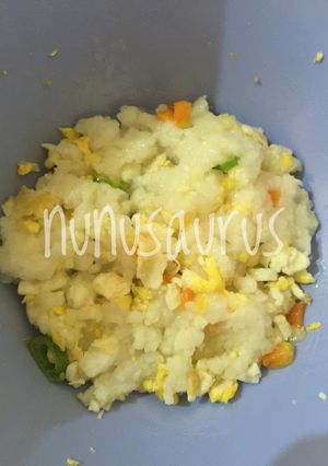 Foto resep MPASI 9+.nasi goreng butter