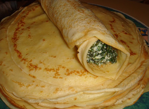 Una foto de Masa panqueques para canelones