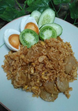 Foto resep Nasi Goreng Bakso saus Tiram