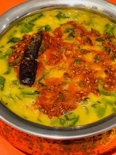 A picture of Daal Palak.