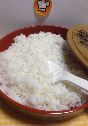 Una foto de Japanese arroz  de sushi!!