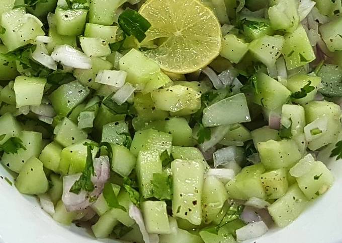 Mangalorean Style Cucumber Side Recipe