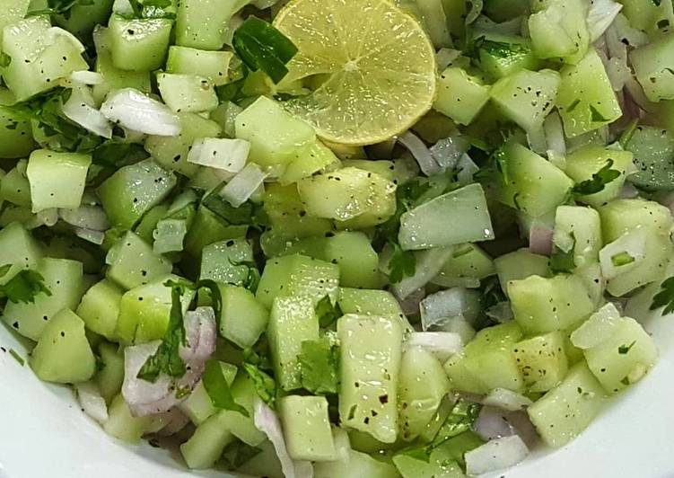How to Make Super Quick Homemade Mangalorean Style Cucumber Side