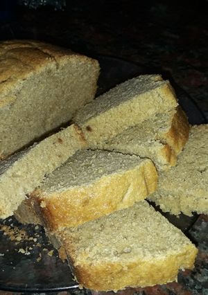 Una foto de Budín de banana y mandarina integral