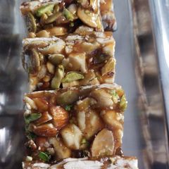 A picture of Dryfruit chickki.