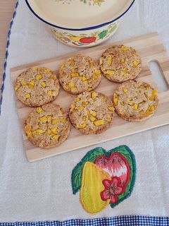 Una foto de Galletas de avena, coco y mango 🥭 sin azúcares agregados 🥭