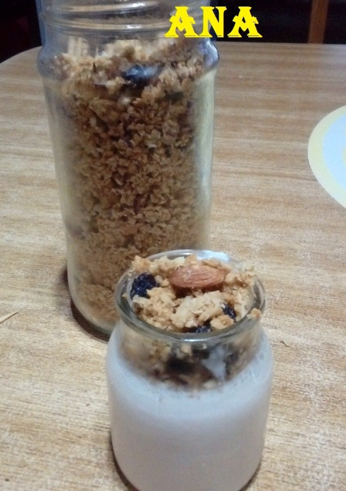 Una foto de Granola casera