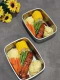 Salmon Teriyaki Honey Glazed with mashed potato