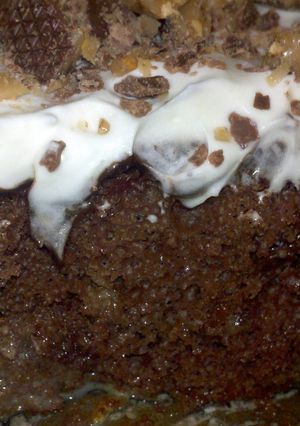 A picture of Better than sex cake.
