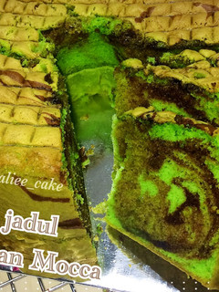 Foto resep Bolu jadul pandan mocca