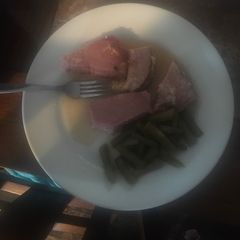 A picture of Smoked ham.