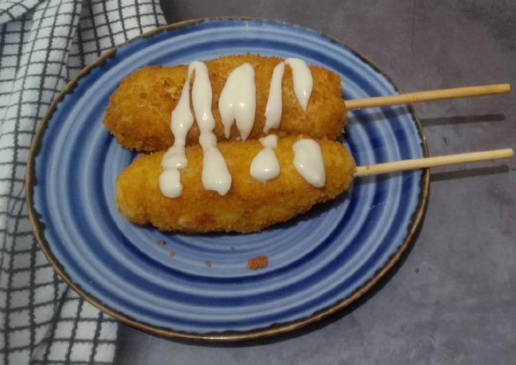 Resep masakan Corndog | Cara Buat Corndog Yang Bikin Ngiler