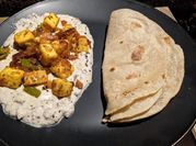A picture of paneer sesame