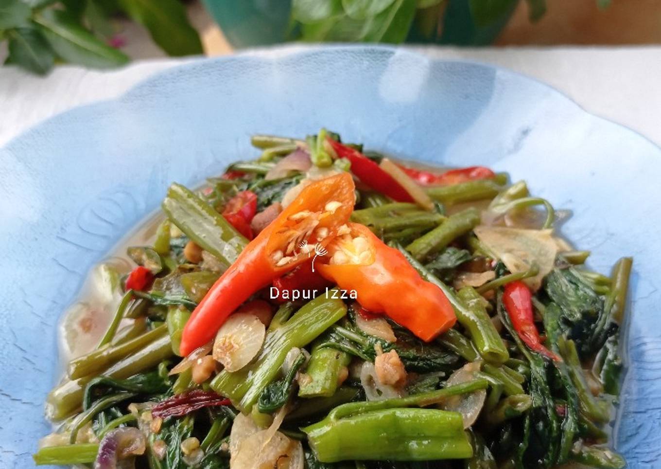 Kangkung Bumbu Tauco de Tumi