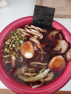 Una foto de Ramen tonkotsu