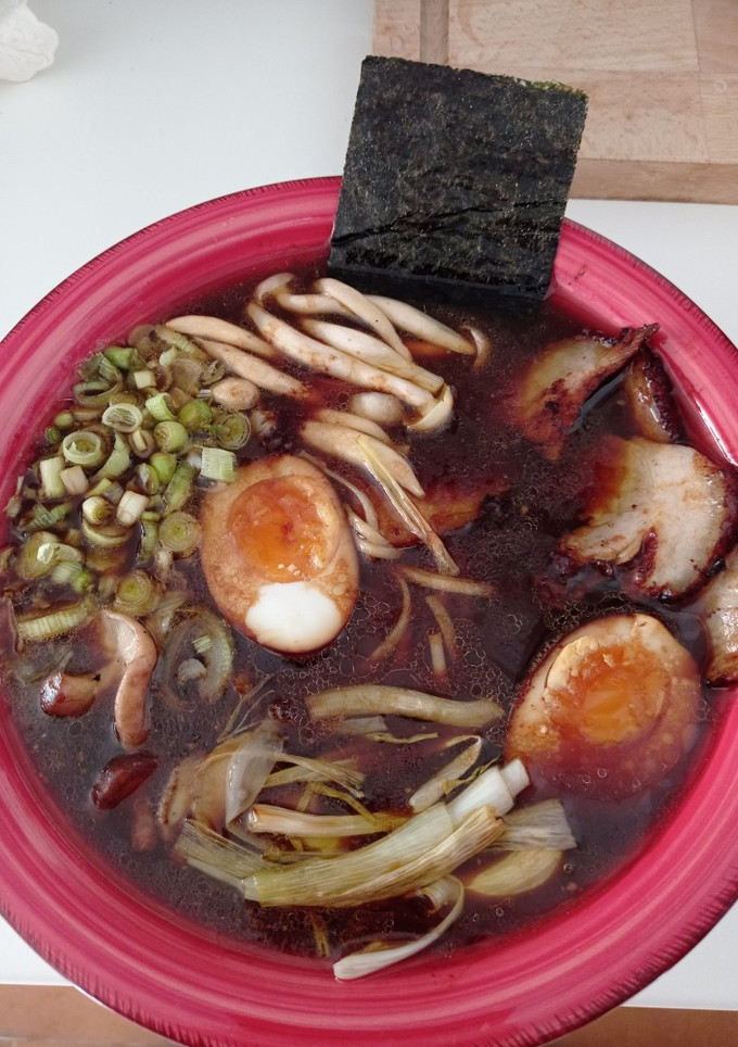 Una foto de Ramen tonkotsu