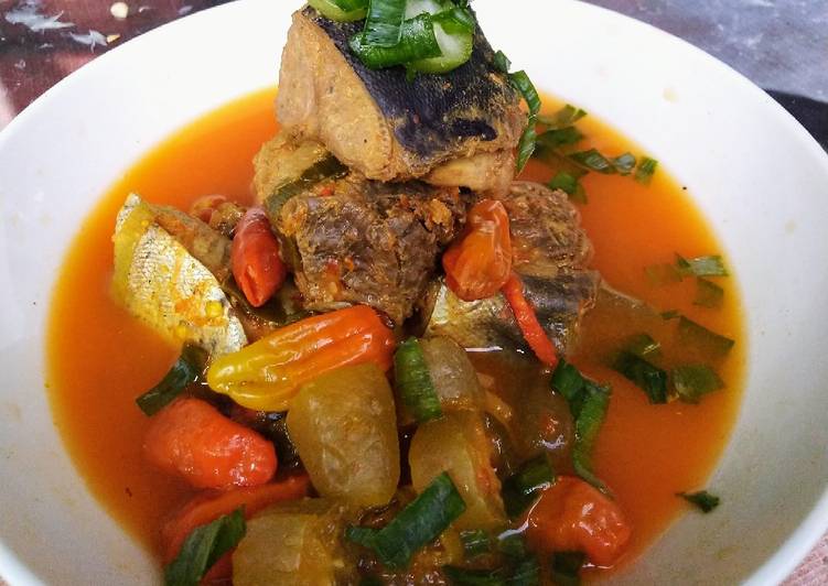 Langkah Mudah untuk Menyiapkan Sup Tuna Kuah Asam Khas Kupang, Lezat