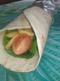 Wrap de pollo a la miel y mostaza