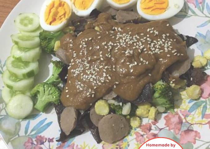 Resep Capcay telur bumbu sate mudah enak #homemadebylita Anti Gagal