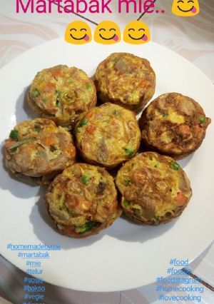 Foto resep Martabak Telur Mie enak sehat non msg