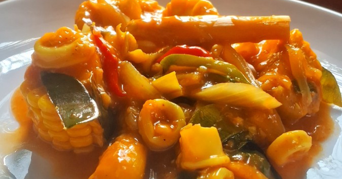 Resep Cumi Saus Padang Paling Mudah dan Enak