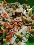 Ensalada fresca de huevo y queso... LuisFy..