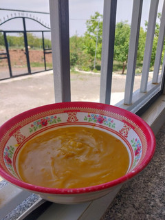 عکسی از دستور ترح حلوای تبریزی🍯