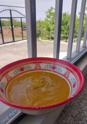 عکسی از دستور ترح حلوای تبریزی🍯