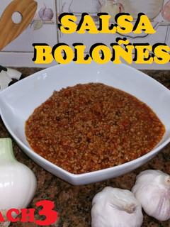 Una foto de Salsa boloñesa