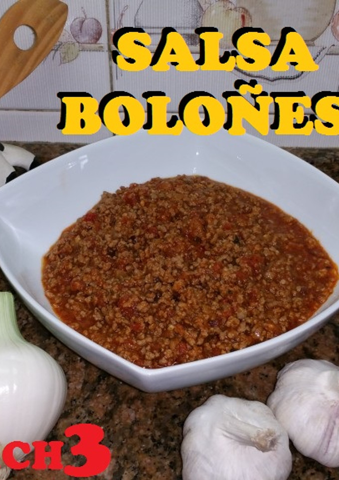 Una foto de Salsa boloñesa