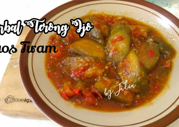 Cara bikin Sambal Terong Ijo Saos Tiram Cara bikin Sambal Terong Ijo Saos Tiram