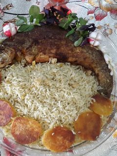 عکسی از دستور ماهی قزل آلا🐟