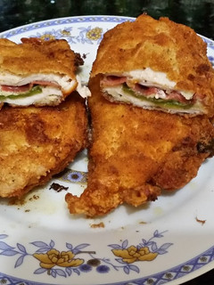 Una foto de Filetes de pollo rellenos