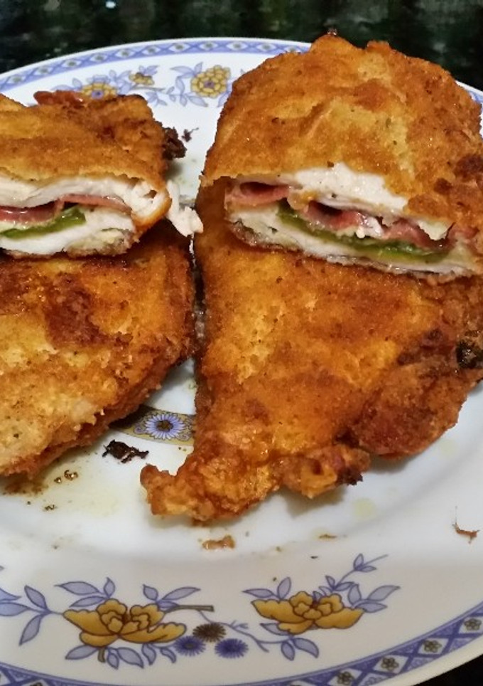 Una foto de Filetes de pollo rellenos