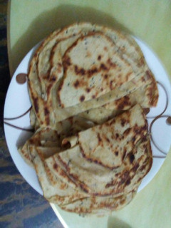 صورة لوصفة فطائر صحية