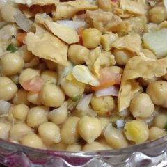 A picture of Signature Chana Chat 🤤🤤🤤.