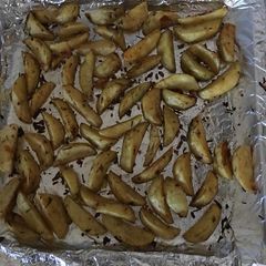 A picture of Rosted potatoes#Jikoni Weekend Challenge.