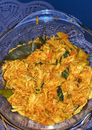 Foto resep Ayam Suwir Pedas Daun Jeruk Kemangi