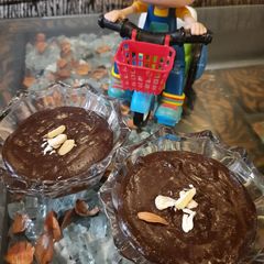 A picture of Dry fruits chocolate halwa.