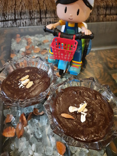 A picture of Dry fruits chocolate halwa.