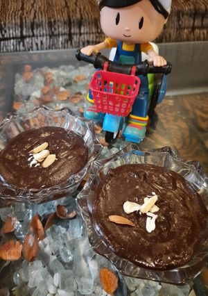 A picture of Dry fruits chocolate halwa.